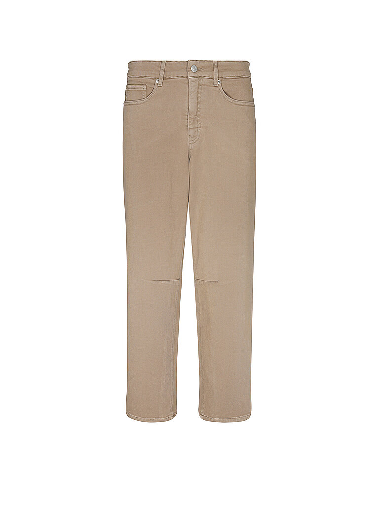 OPUS PANTS Jeans Balloon Fit 7/8 MELLY RELAX hellbraun | 40/L28