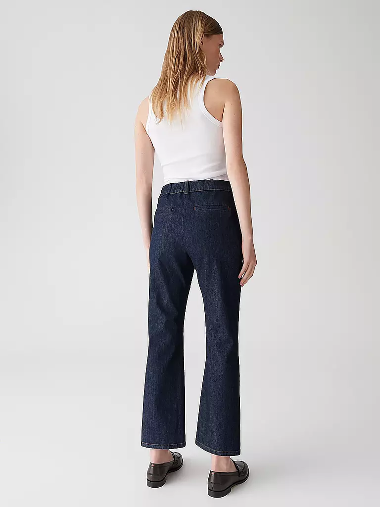 OPUS PANTS | Hose Flared Fit 7/8 LUANE | dunkelblau