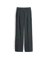 OPUS PANTS | Hose Flared Fit MOIRA | Dunkelgrün