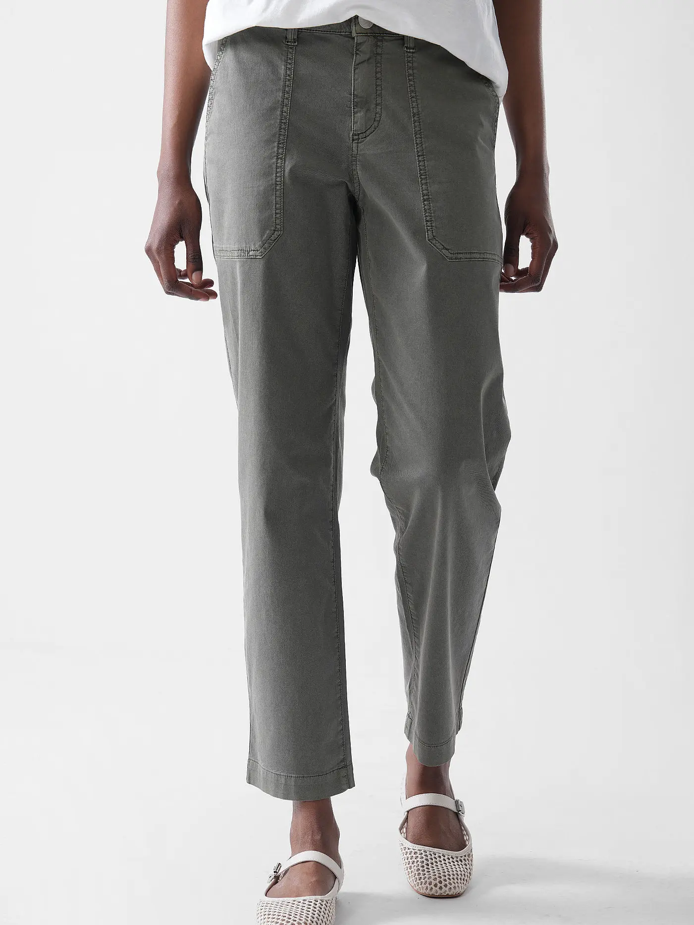 OPUS PANTS | Hose LISANA COOL | olive
