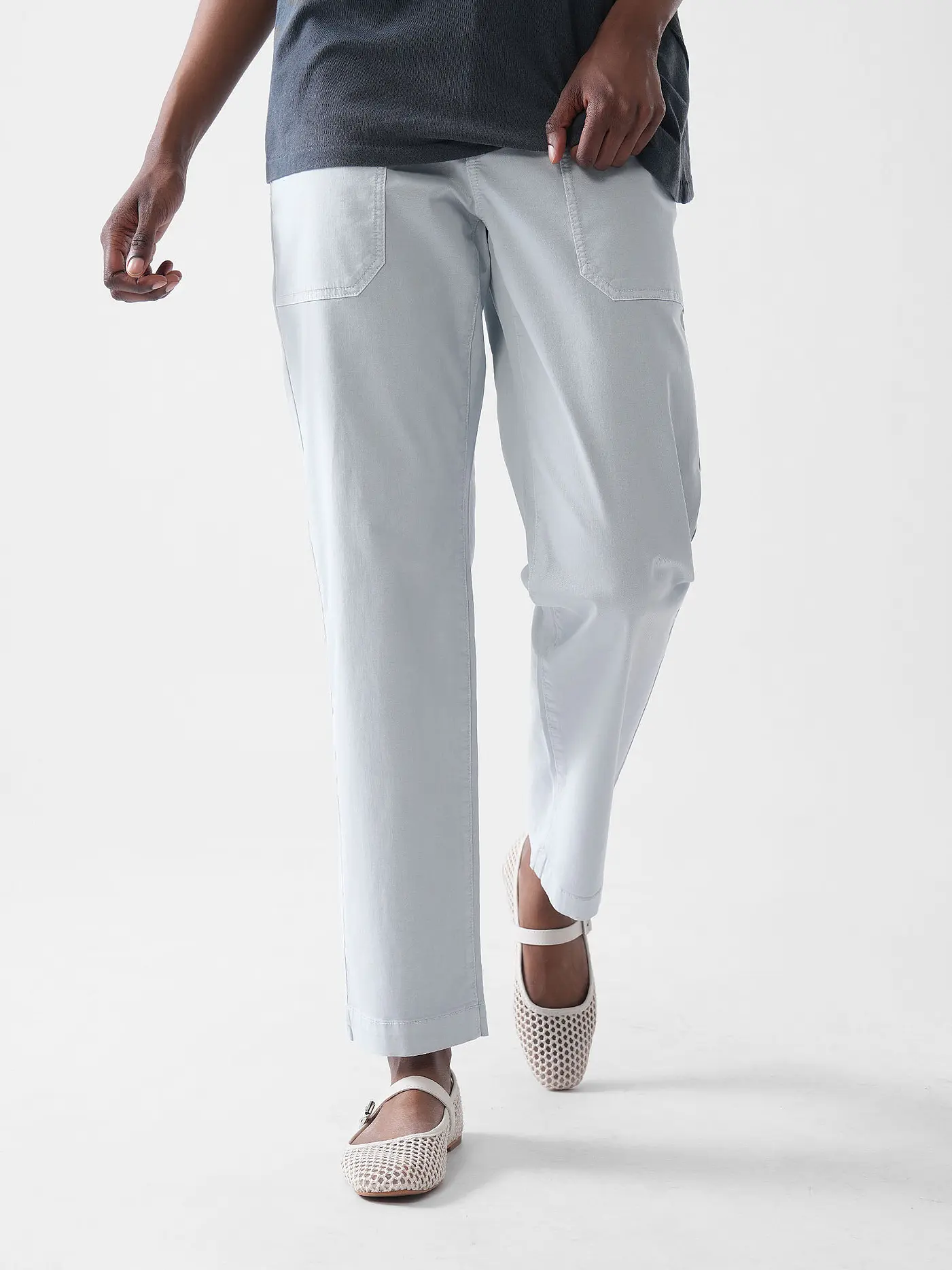 OPUS PANTS | Hose LISANA COOL | hellblau