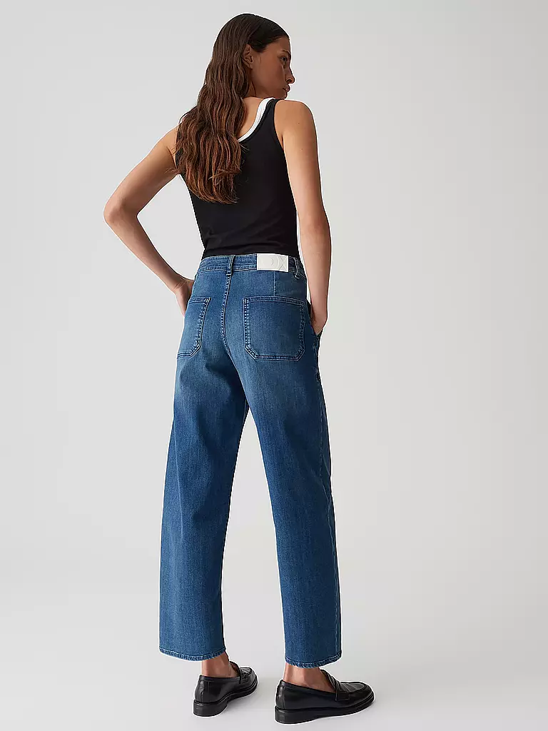 OPUS PANTS | Jeans Balloon Fit 7/8 MELLY FREE | grau
