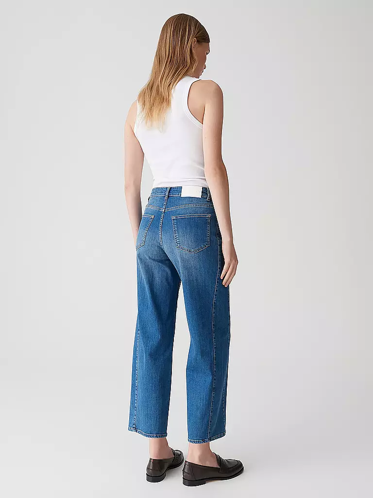 OPUS PANTS | Jeans Balloon Fit 7/8 MELLY TWIST | dunkelblau