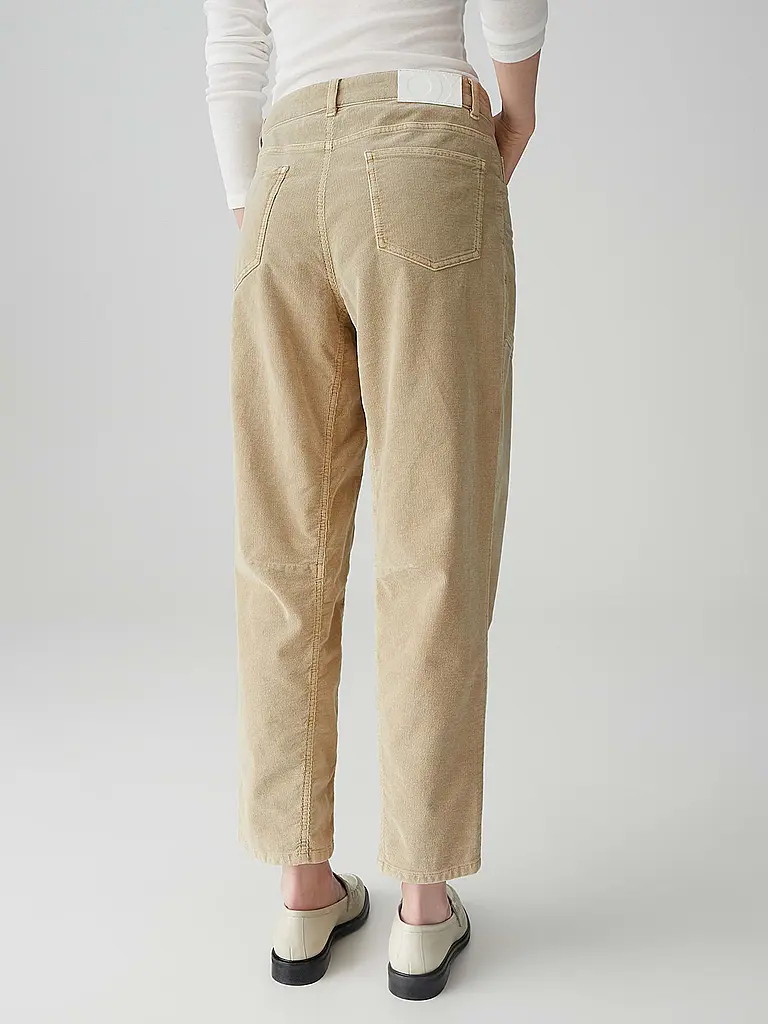 OPUS PANTS | Jeans Barrel Fit MELLY BREEZE | Beige
