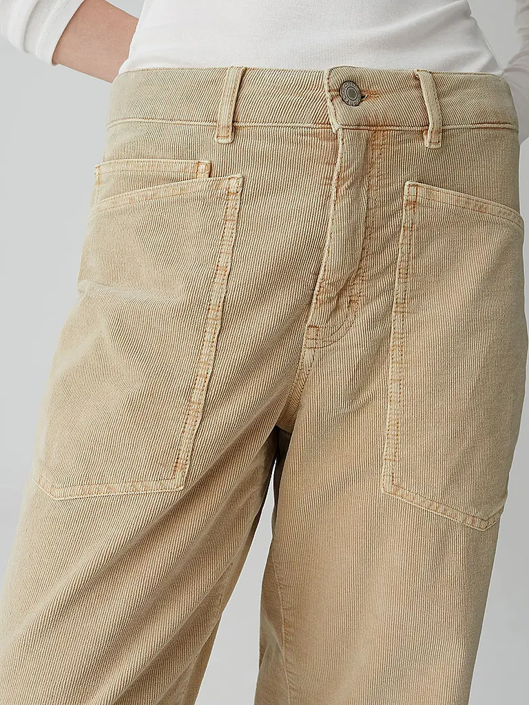OPUS PANTS | Jeans Barrel Fit MELLY BREEZE | Beige