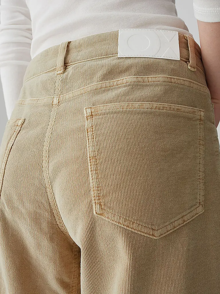 OPUS PANTS | Jeans Barrel Fit MELLY BREEZE | Beige