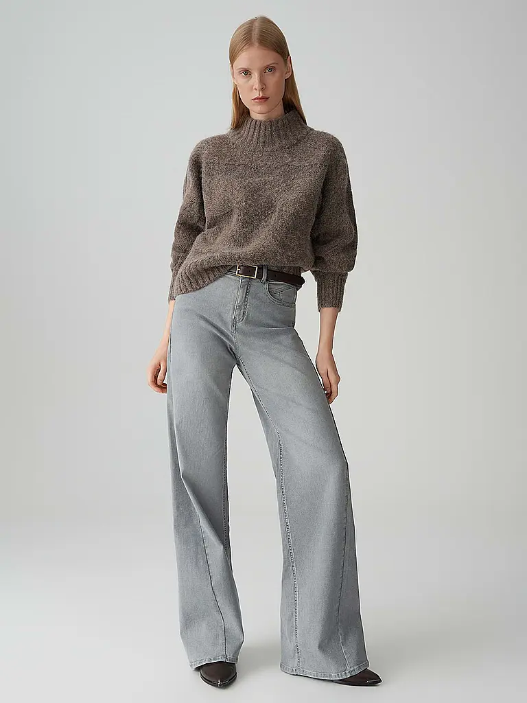 OPUS PANTS | Jeans Flared Fit MELLY COOLEST | Hellblau