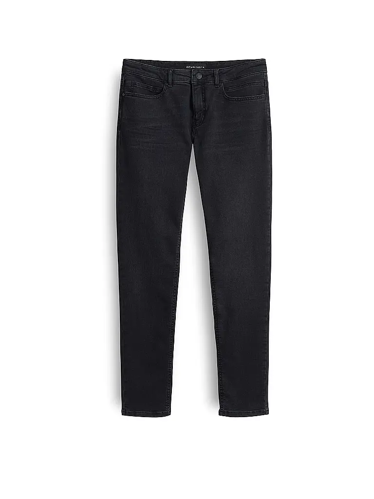 OPUS PANTS | Jeans Skinny Fit 7/8 ENJA EASE | schwarz