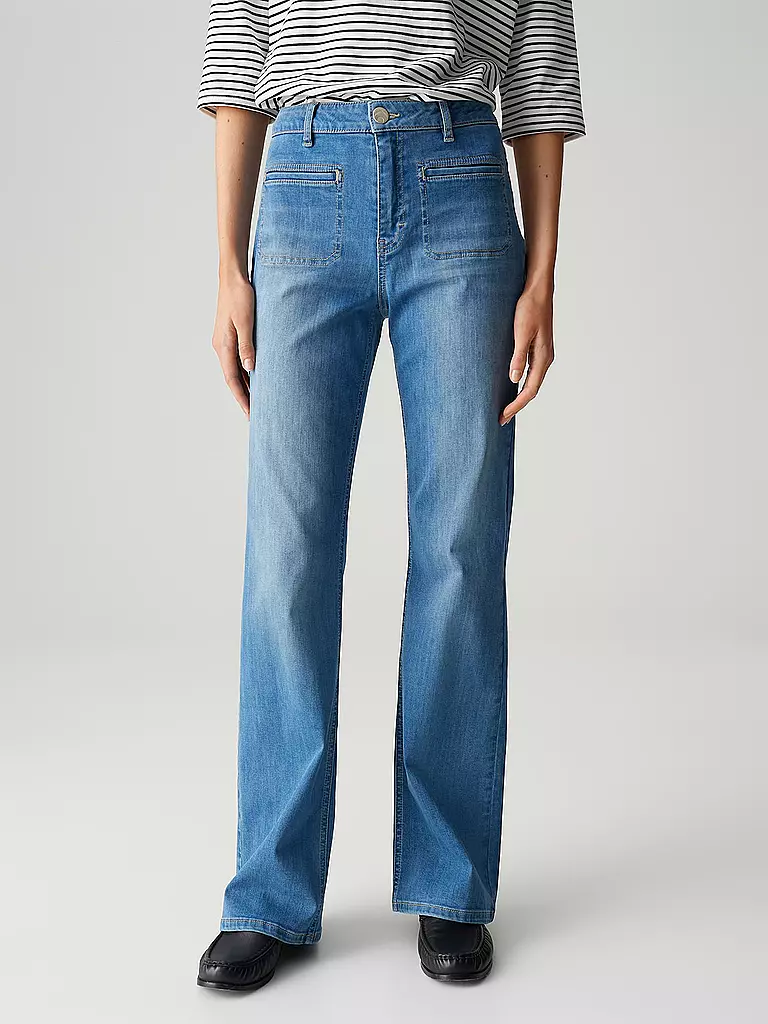 OPUS PANTS | Jeans Straight Fit MELLY FRESH | hellblau