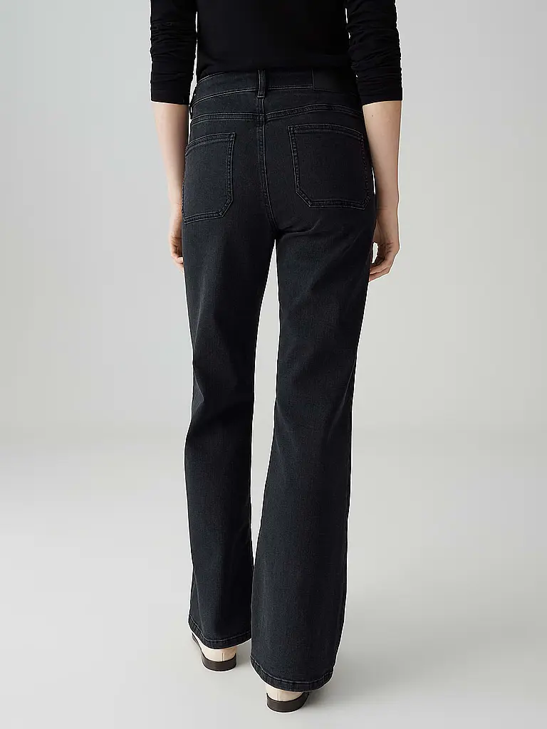 OPUS PANTS | Jeans Wide Leg MELLY FRESH | Schwarz