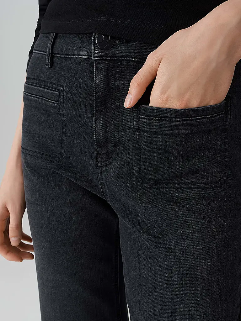 OPUS PANTS | Jeans Wide Leg MELLY FRESH | Schwarz