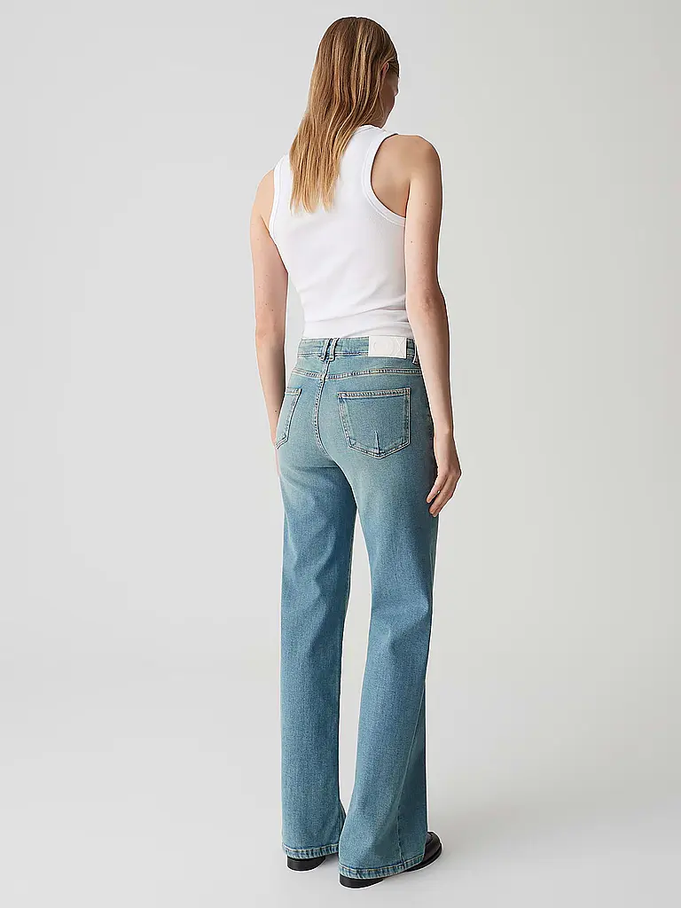 OPUS PANTS | Jeans Wide Leg MELLY MODERN | hellblau