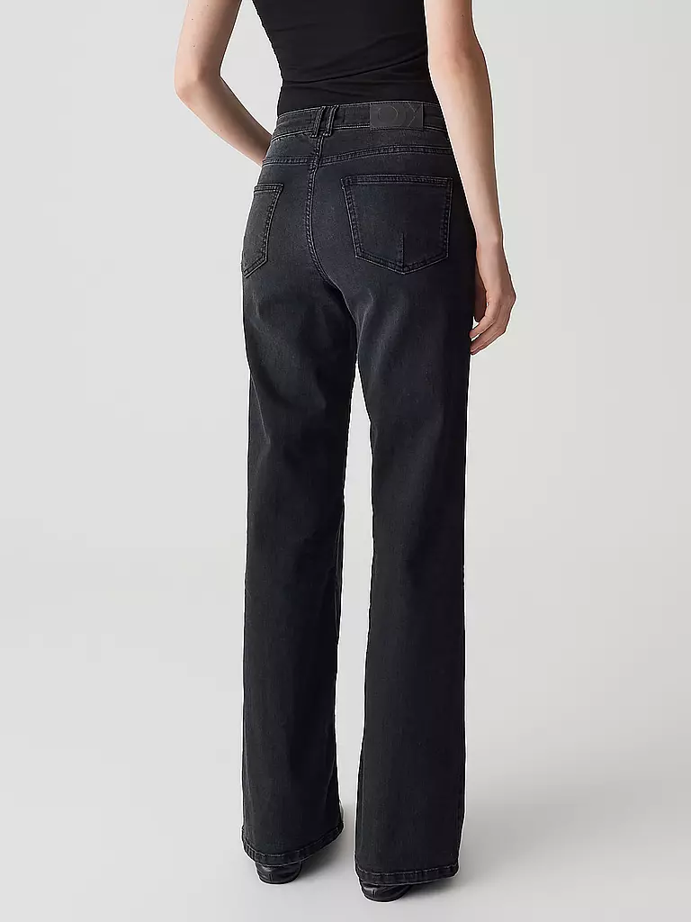 OPUS PANTS | Jeans Wide Leg MELLY MODERN | schwarz