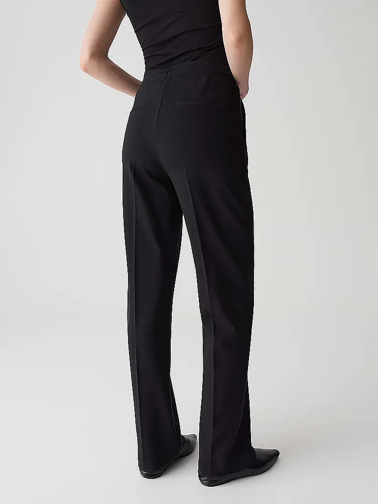 OPUS PANTS | Marlenehose MACIE | schwarz
