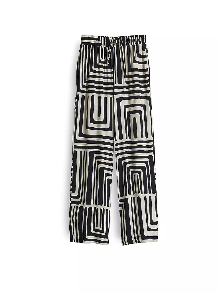 OPUS PANTS | Marlenehose MALOTTA ABSTRACT | beige