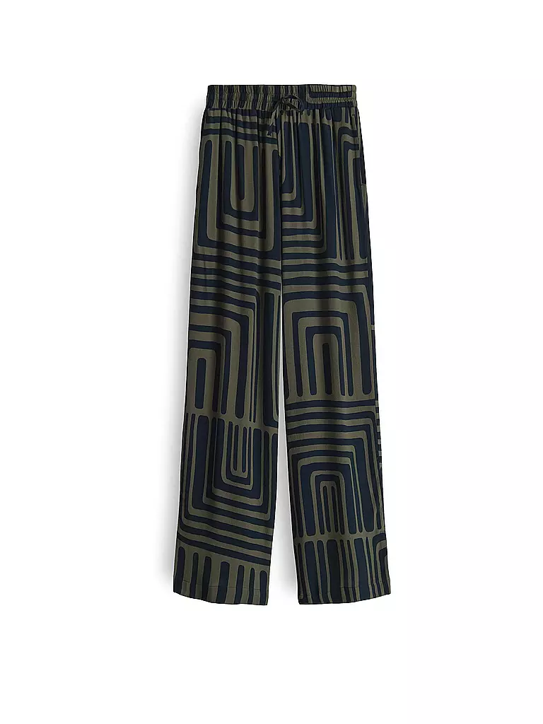 OPUS PANTS | Marlenehose MALOTTA ABSTRACT | olive