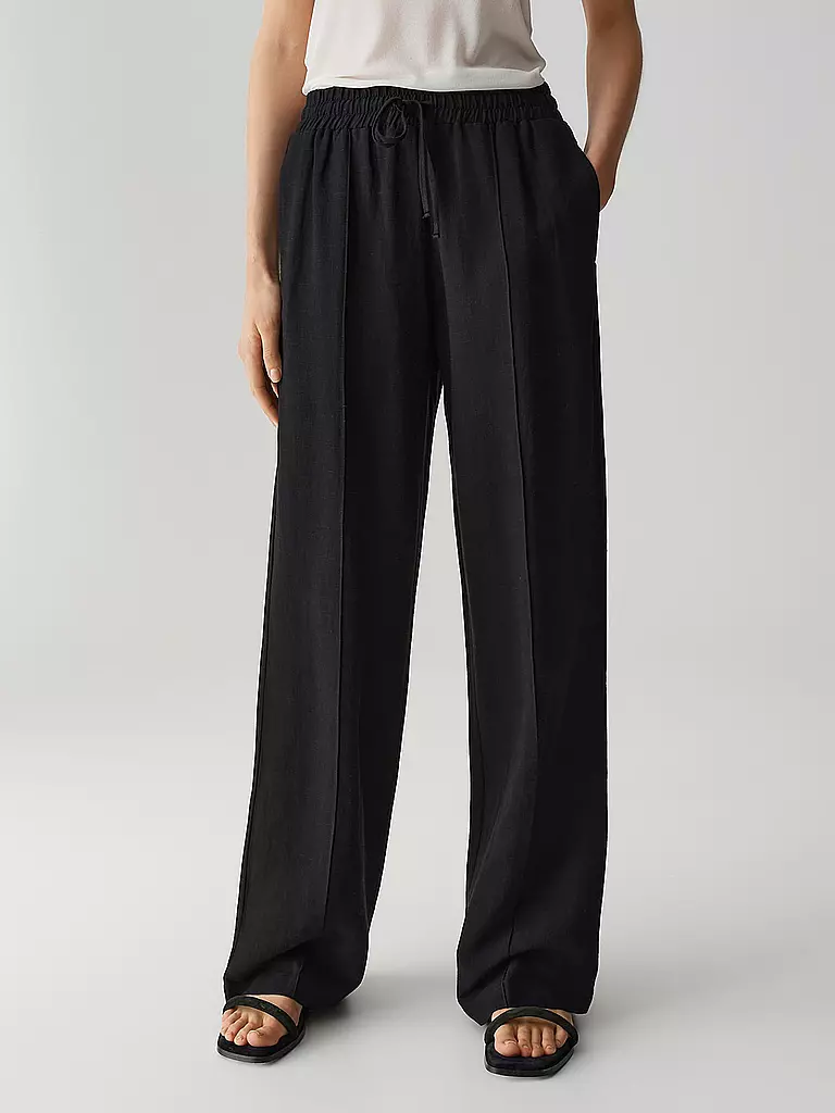 OPUS PANTS | Marlenehose MALOTTA NATURAL | creme