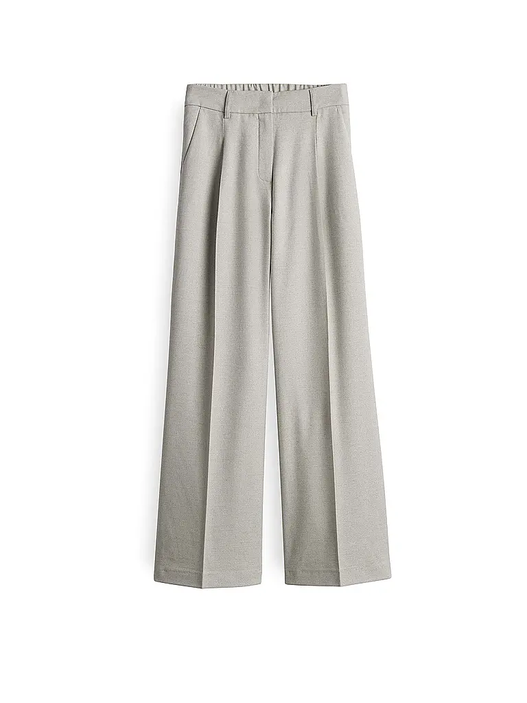 OPUS PANTS | Marlenehose MOIRA SOUL | grau