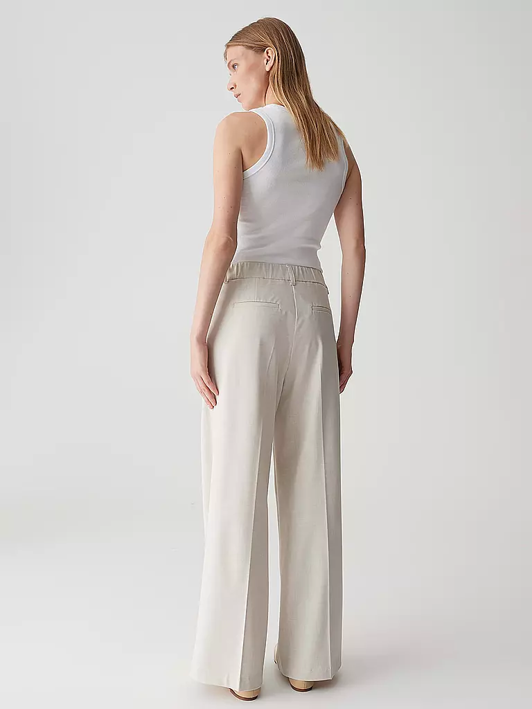 OPUS PANTS | Marlenehose MOIRA SOUL | braun