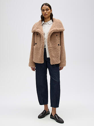 OPUS | Jacke in Felloptik HALKO
