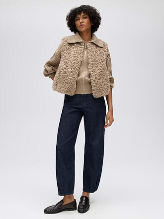 OPUS | Gilet in Felloptik WIKARA