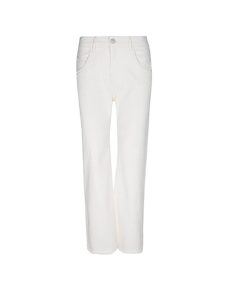 Jeans Flared Fit 7/8 LANI TWIST creme 34/L26 damen