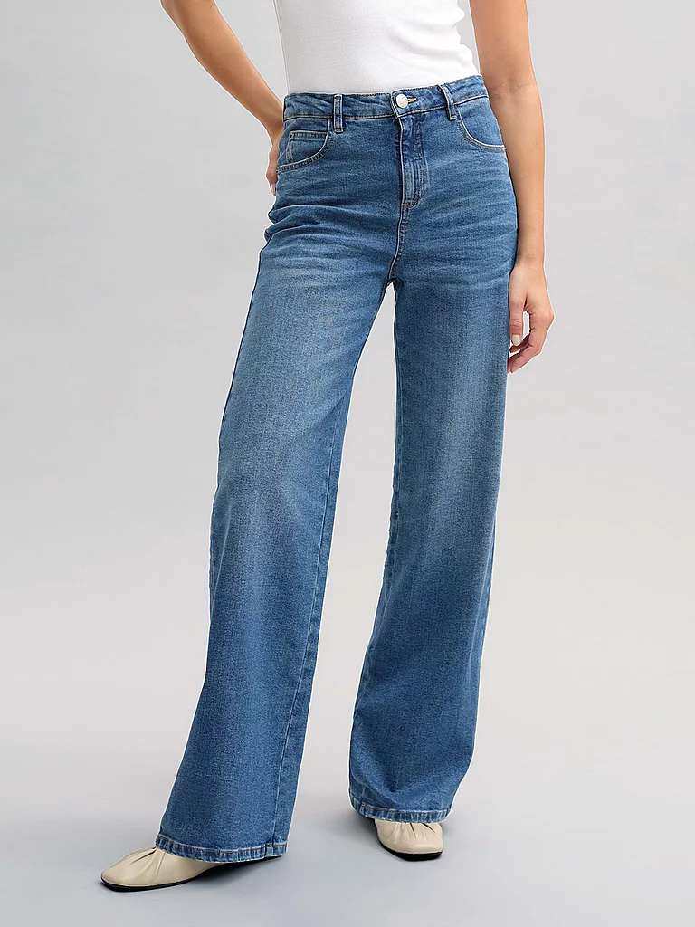 OPUS Jeans Wide Leg MIVY blau   34/L31 damen 2