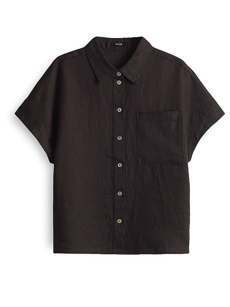 OPUS Leinenbluse FELISA braun | 38