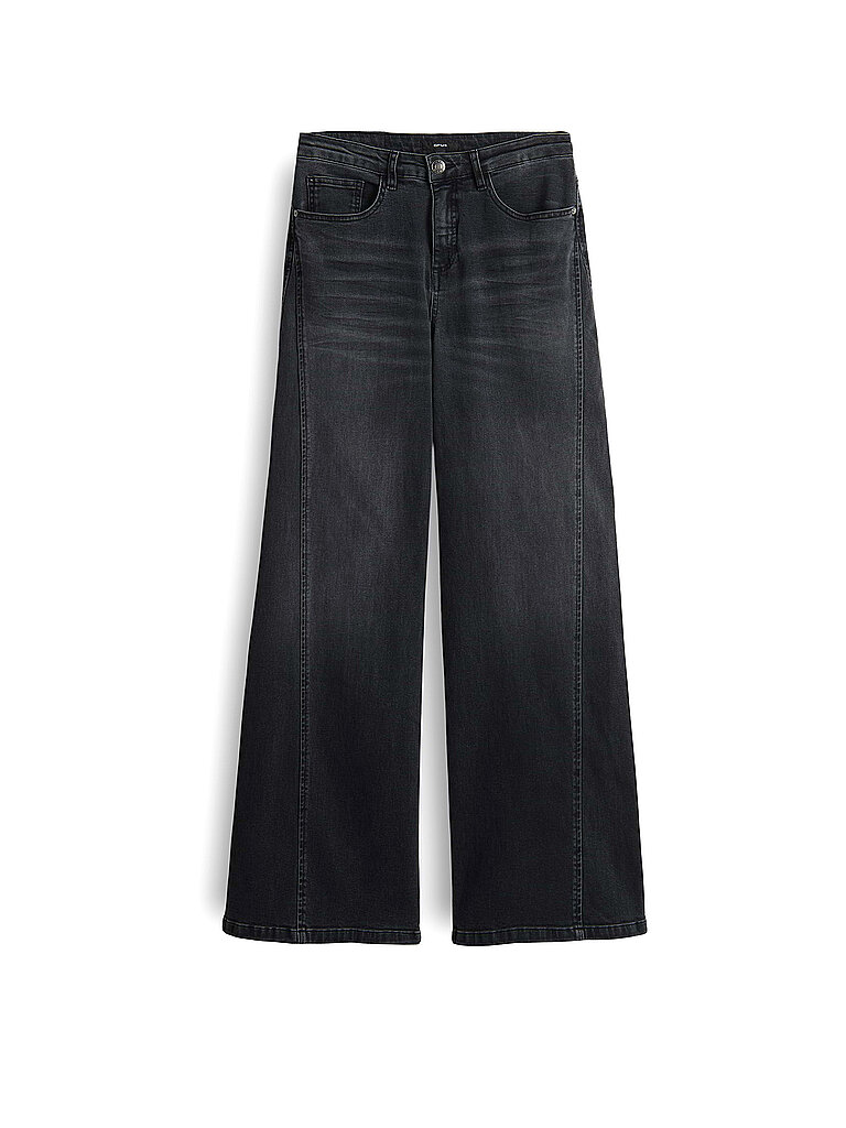 OPUS Jeans Wide Leg MIVA MODERN grau | 36/L32