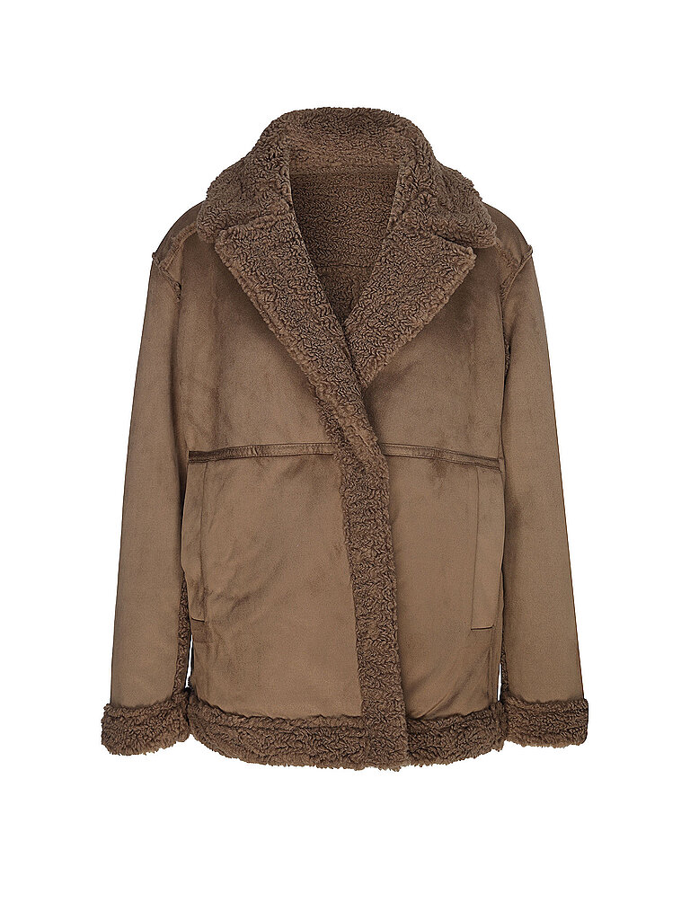 OPUS Wendejacke in Felloptik HENOLA braun | 38