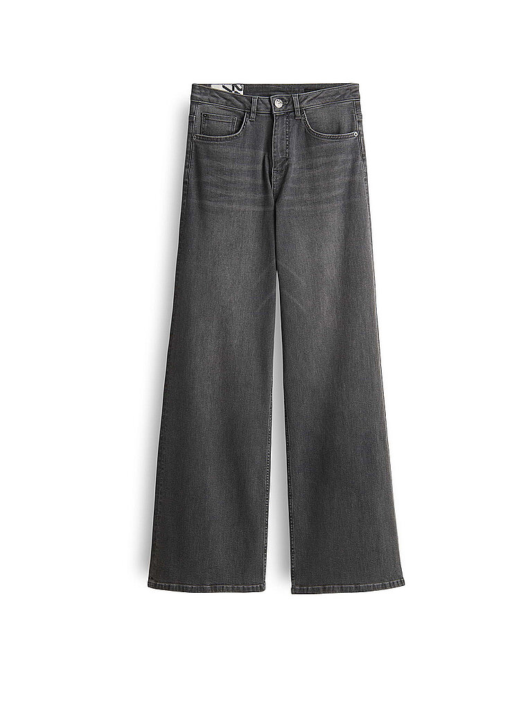 OPUS Jeans Wide Leg MINAH PALAZZO grau | 44/L32