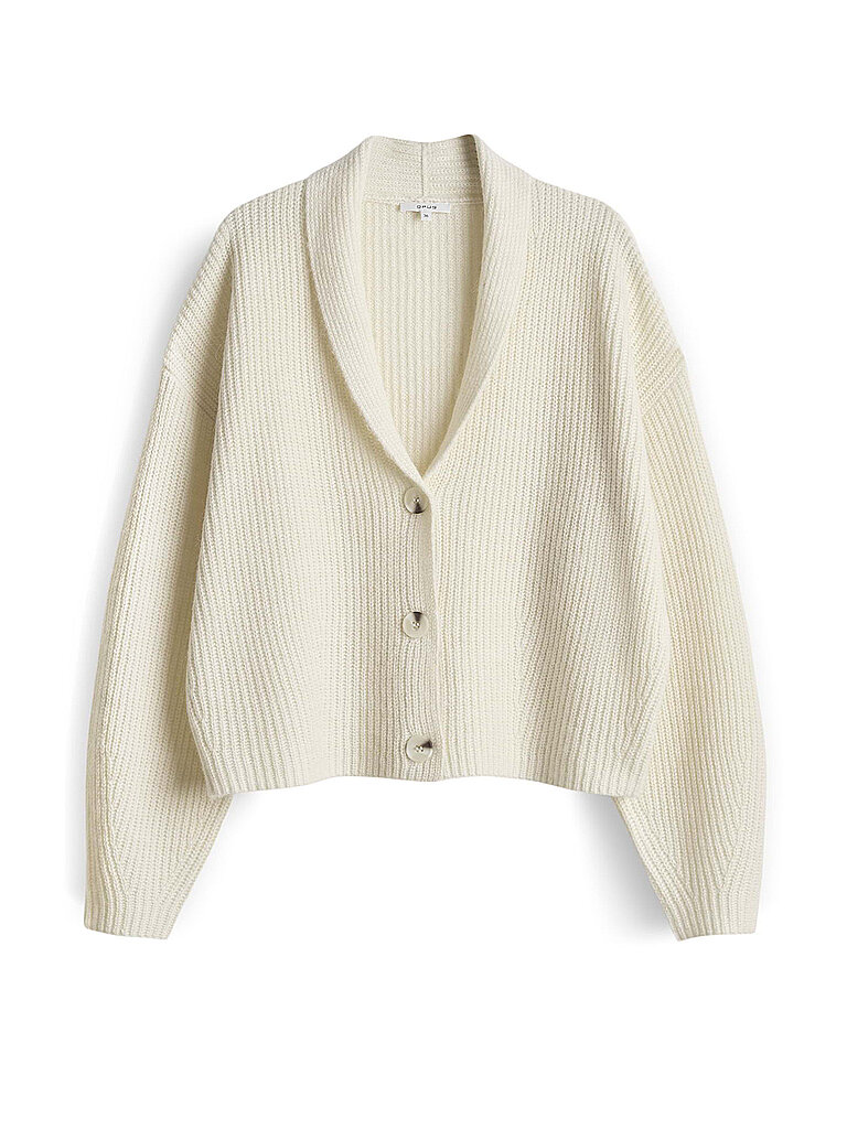 Strickjacke DUSENA creme S damen