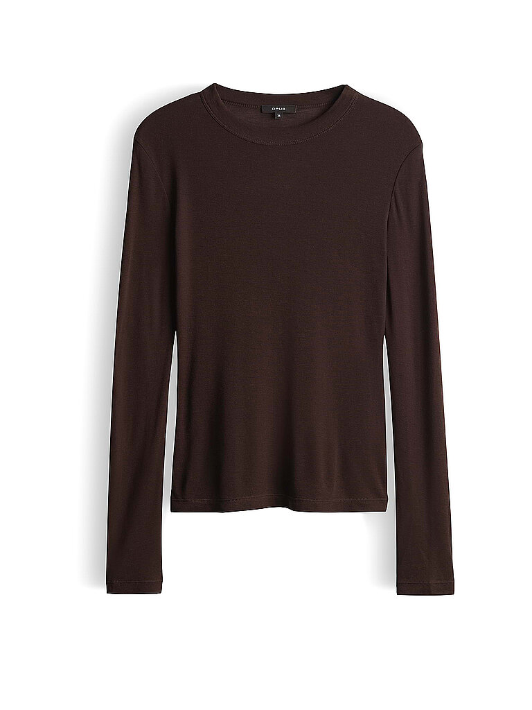 OPUS Langarmshirt SEFEMINA braun   42 damen