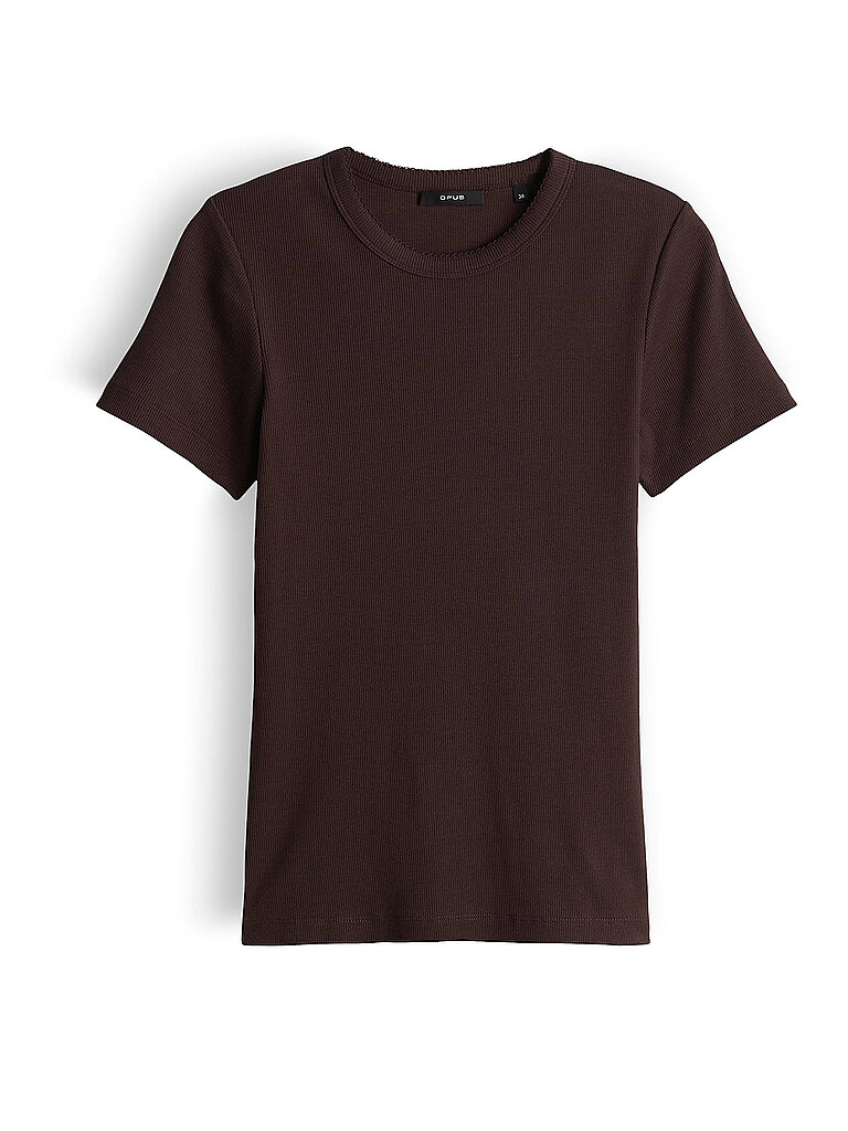 T-Shirt SAMUNA SCALLOP schwarz 38 damen