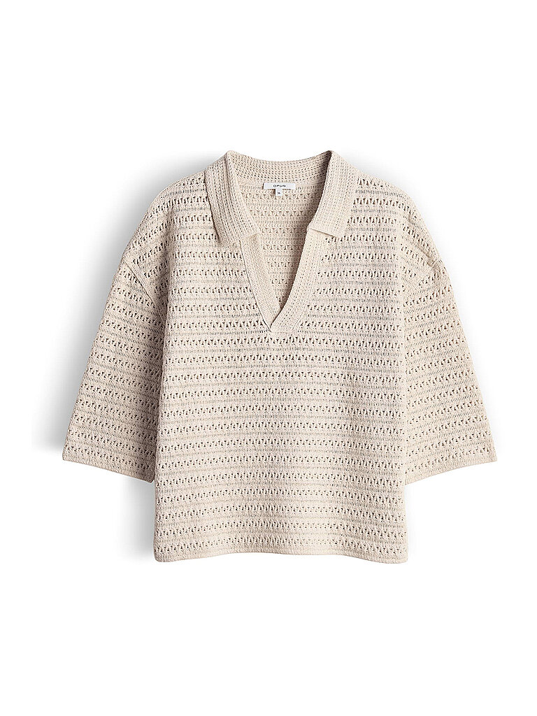 Poloshirt GARAKINO creme 36 damen