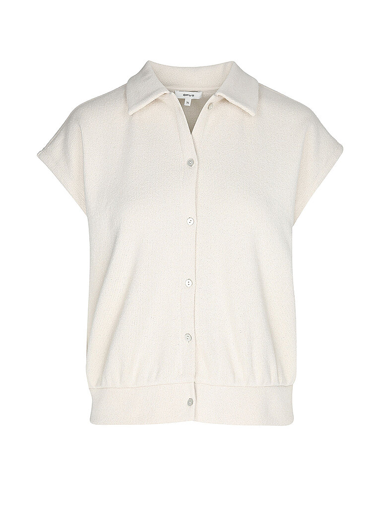 OPUS T-Shirt GLAYA creme 38 damen