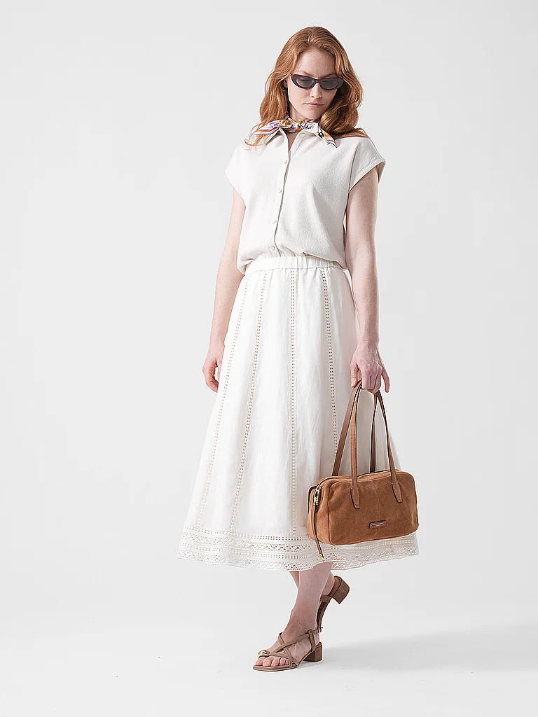 OPUS T-Shirt GLAYA creme   38 damen 2