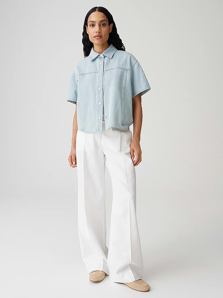 OPUS Marlenehose MEERI COASTAL weiss   40 damen 2