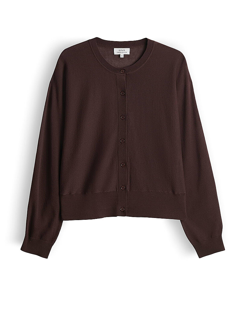 Strickjacke DESELA braun 38 damen