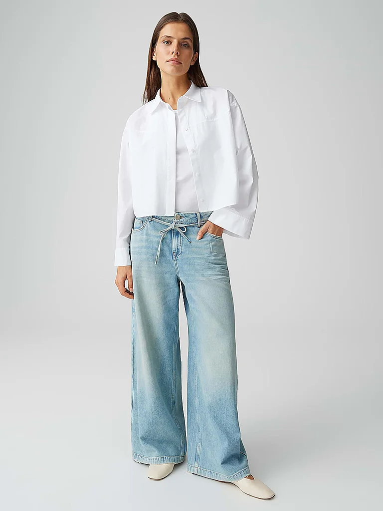 OPUS Jeans Straight Fit MEDDY LOOSE hellblau   34/L28 damen 2