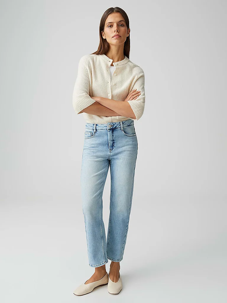OPUS Minah Straight Fit 7/8 Jeans Blue 34 2