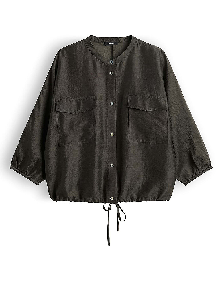 Bluse FUNUK dunkelgrün 40 damen