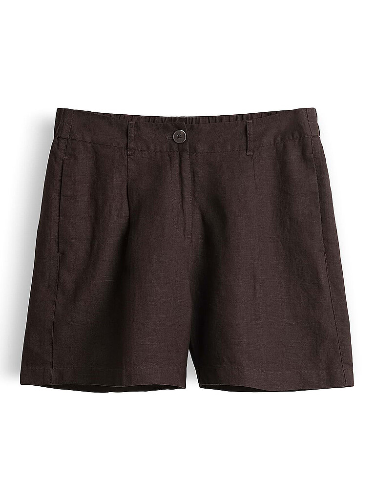 OPUS Leinenshorts MANDISA RESORT braun | 40