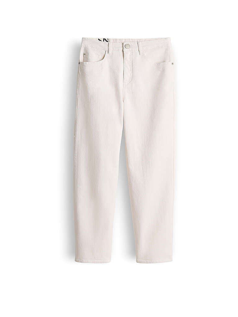 OPUS Jeans Straight Fit 7/8 MINAH HONEST creme | 42/L26