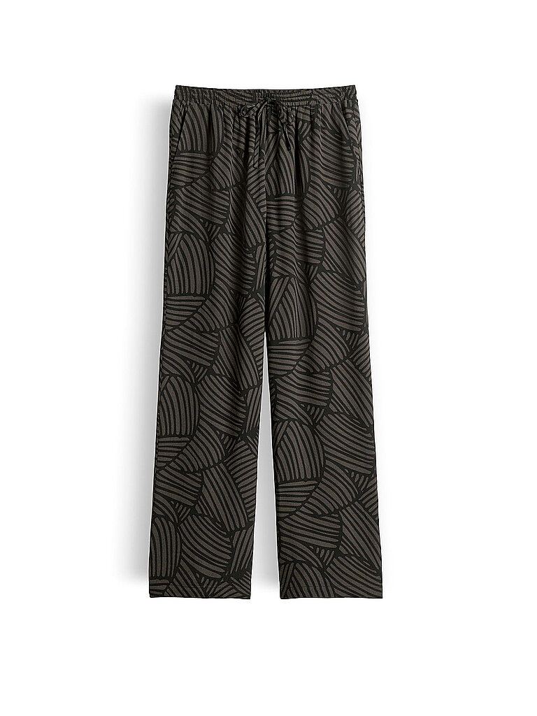 Marlenehose MAROU BOTANICAL schwarz 34 damen