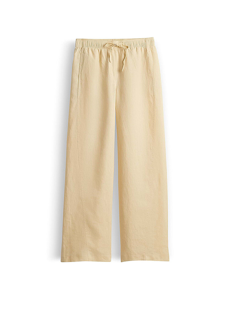 OPUS Leinenhose Wide Leg MILENI RESORT gelb | 36