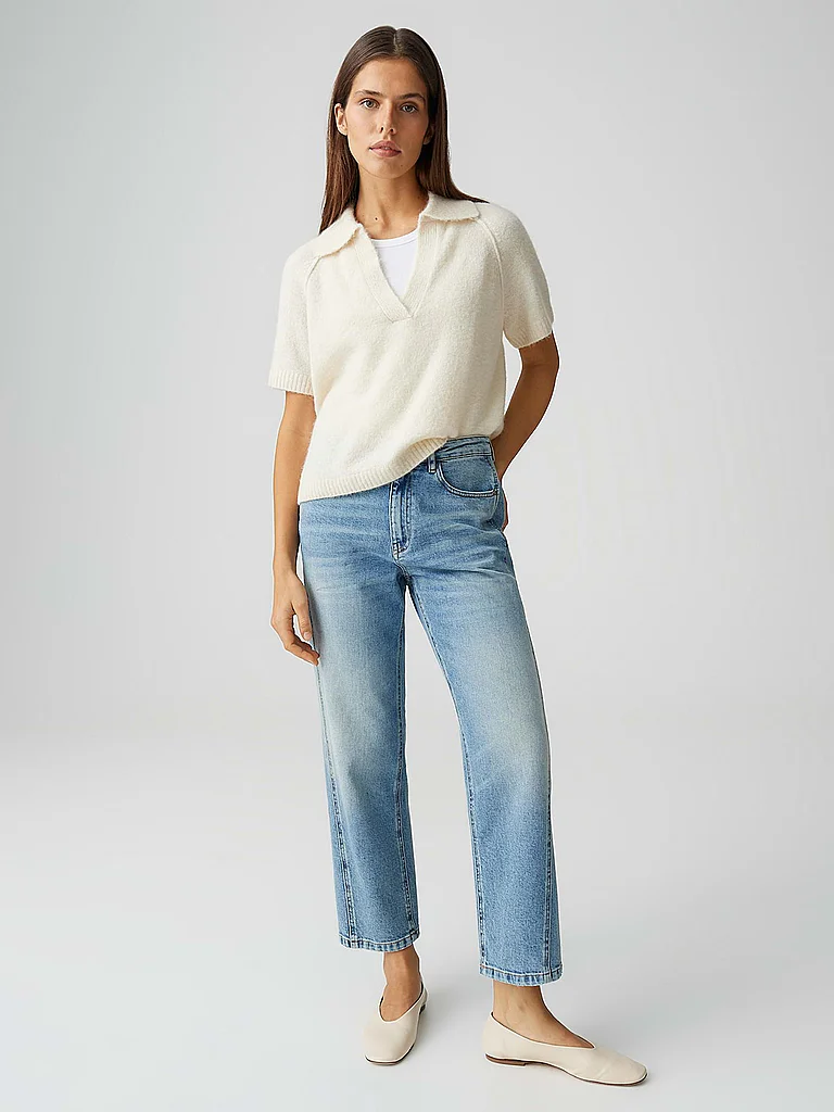 OPUS Jeans Straight Fit LISSIE SALT hellblau   36/L28 damen 2