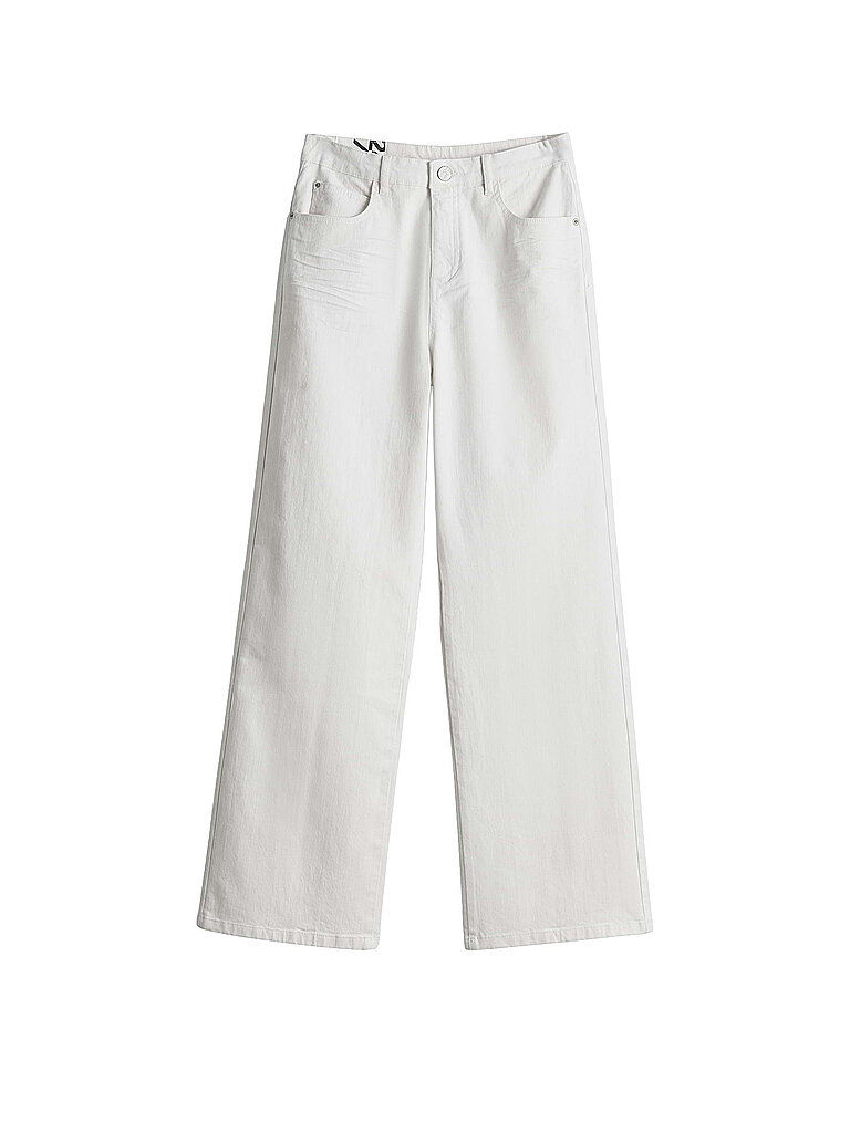 Jeans Wide Leg MIVY weiss 38/L31 damen