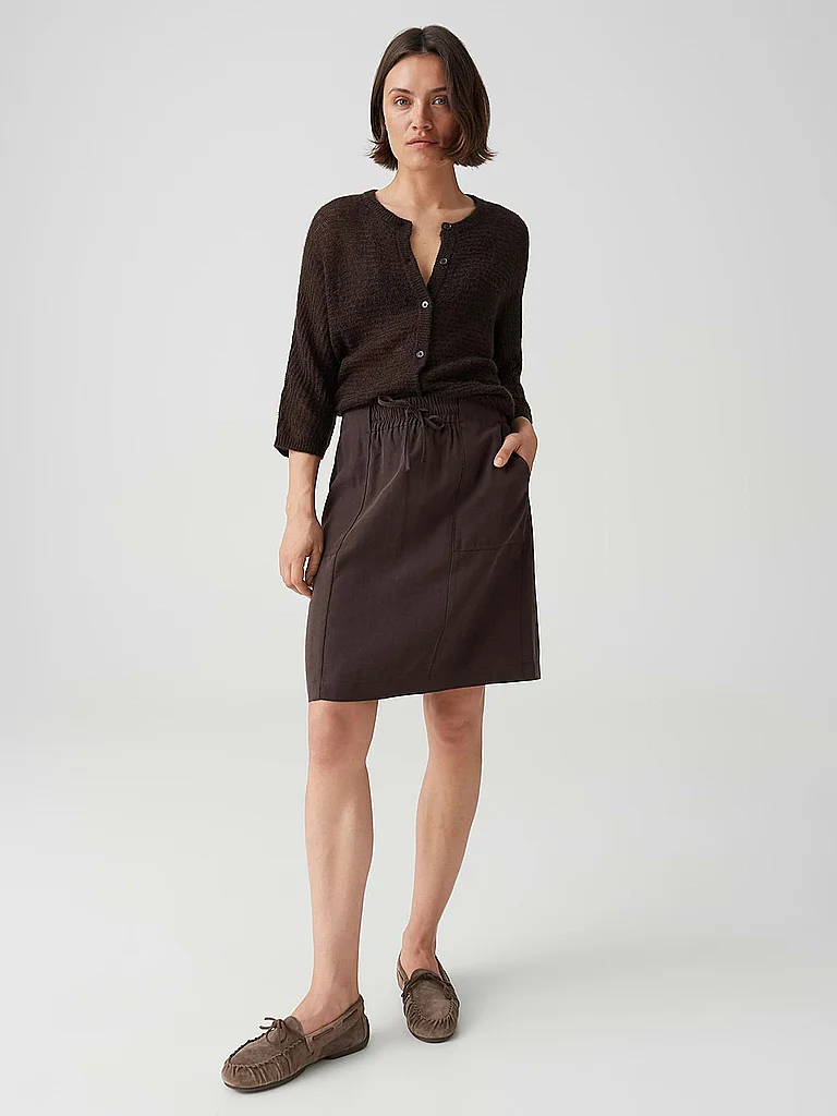 OPUS Mini-jupe RANIA CITY marron | 42