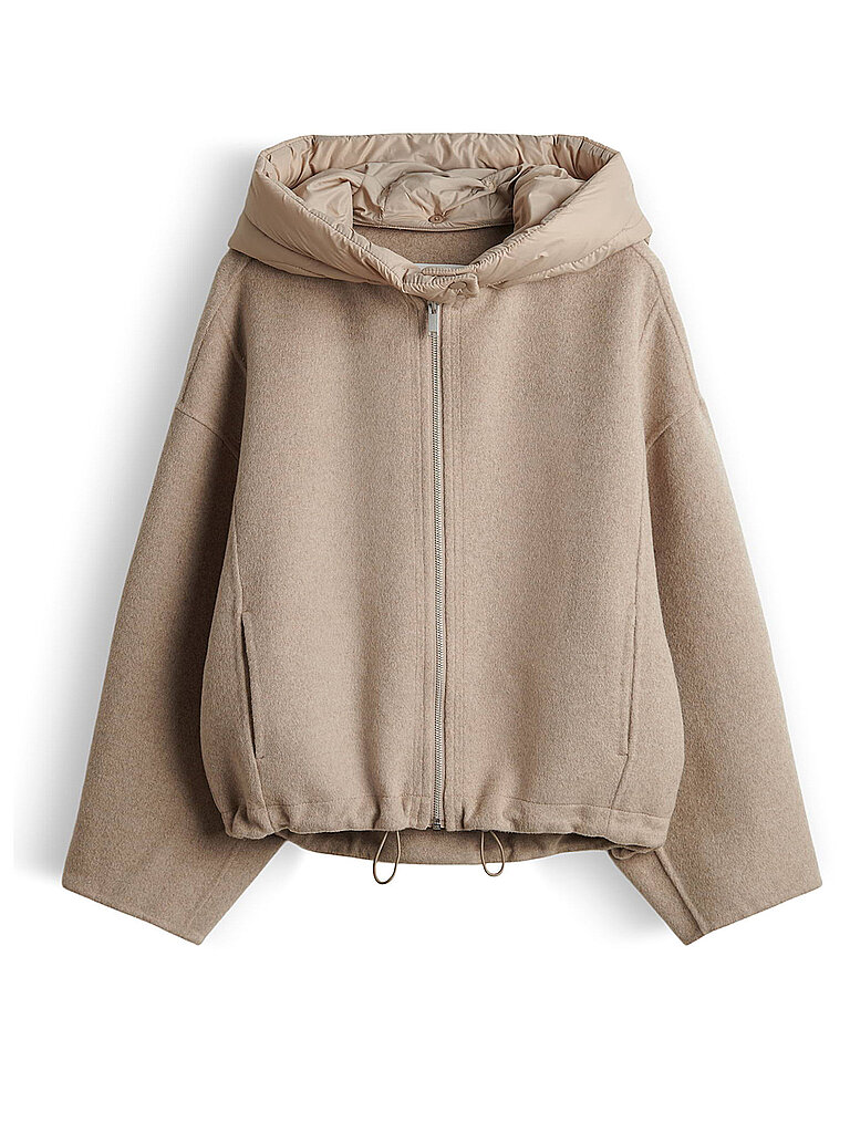 OPUS Wolljacke HIKONE camel | L